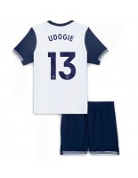 Tottenham Hotspur Destiny Udogie #13 Domácí dres pro děti 2024-25 Krátký Rukáv (+ trenýrky)